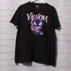Marvel Venom Black and Purple Graphic Tee